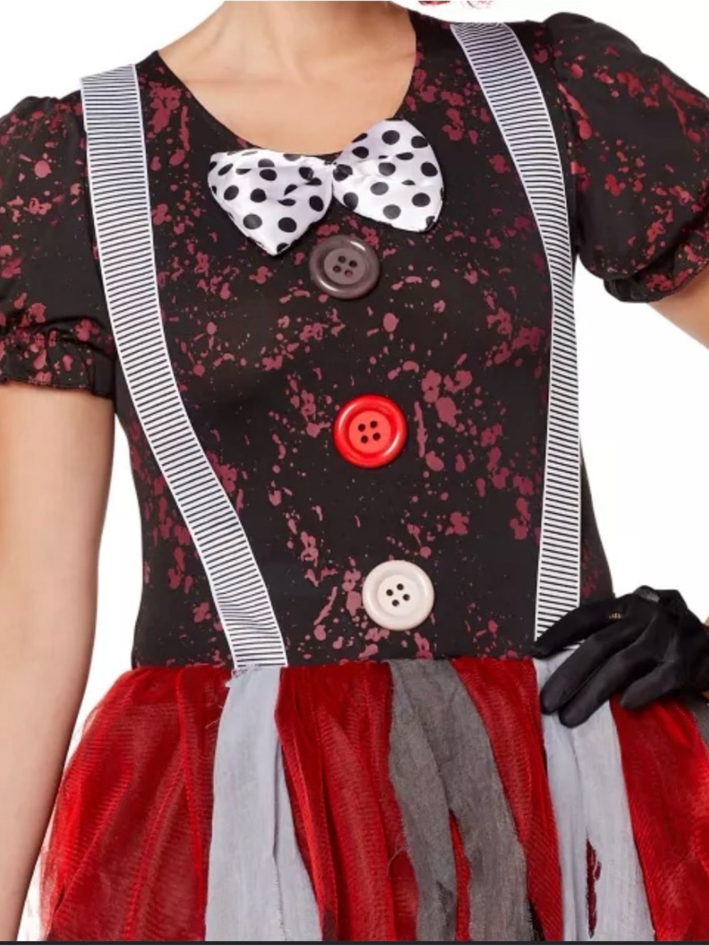 Spirit Halloween Killer Clown Halloween Costume, Size SM\MD